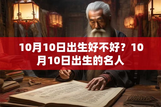 10月10日出生好不好？10月10日出生的名人