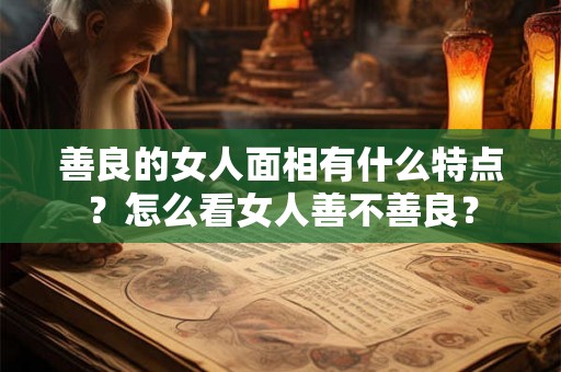 善良的女人面相有什么特点？怎么看女人善不善良？
