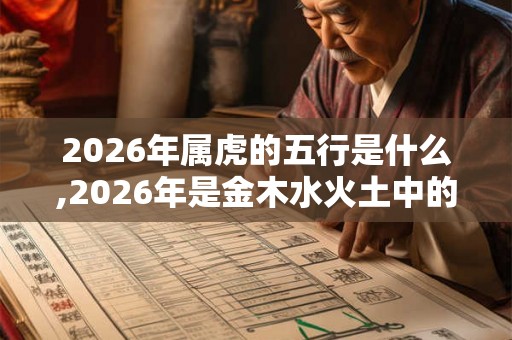 2026年属虎的五行是什么,2026年是金木水火土中的什么