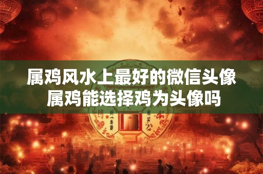 属鸡风水上最好的微信头像 属鸡能选择鸡为头像吗