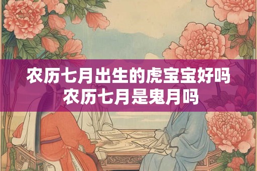 农历七月出生的虎宝宝好吗 农历七月是鬼月吗