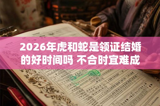2026年虎和蛇是领证结婚的好时间吗 不合时宜难成正果