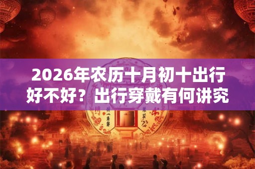 2026年农历十月初十出行好不好？出行穿戴有何讲究？