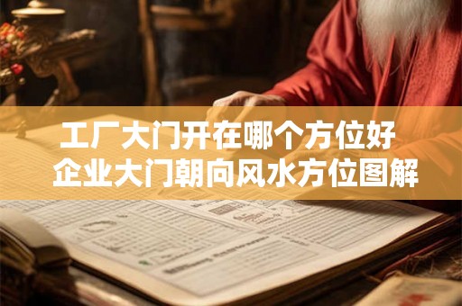 工厂大门开在哪个方位好  企业大门朝向风水方位图解