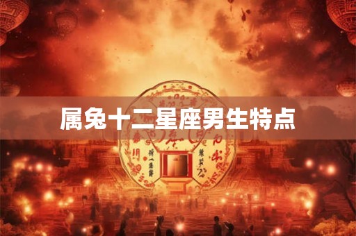 属兔十二星座男生特点