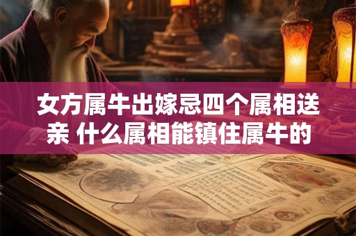 女方属牛出嫁忌四个属相送亲 什么属相能镇住属牛的
