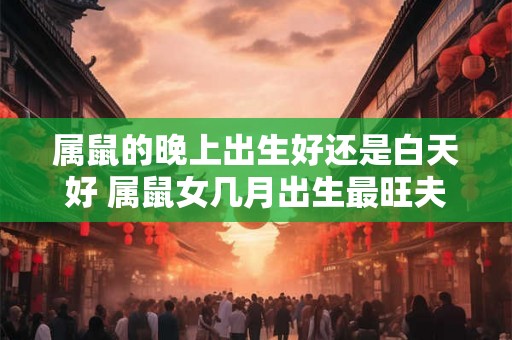 属鼠的晚上出生好还是白天好 属鼠女几月出生最旺夫