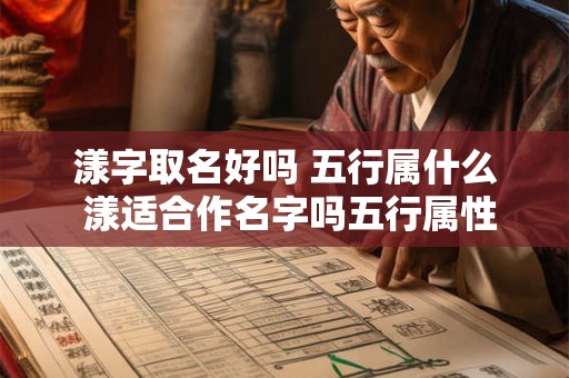 漾字取名好吗 五行属什么 漾适合作名字吗五行属性是什么