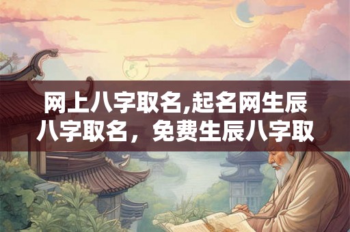 网上八字取名,起名网生辰八字取名，免费生辰八字取名字