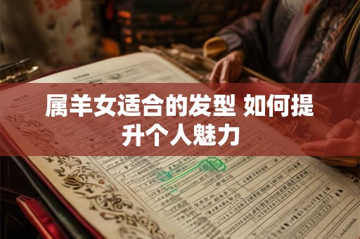 属羊女适合的发型 如何提升个人魅力