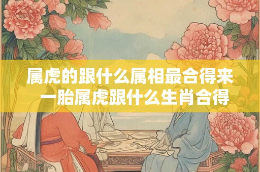 属虎的跟什么属相最合得来  一胎属虎跟什么生肖合得来