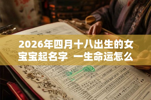2026年四月十八出生的女宝宝起名字  一生命运怎么样