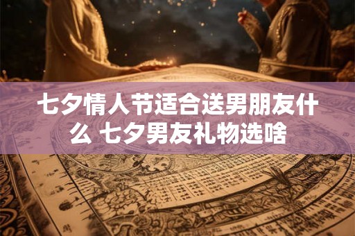 七夕情人节适合送男朋友什么 七夕男友礼物选啥