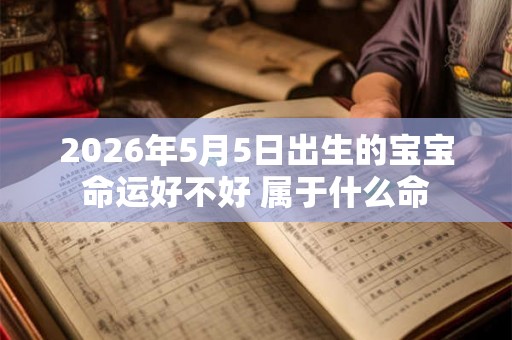2026年5月5日出生的宝宝命运好不好 属于什么命
