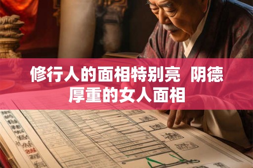 修行人的面相特别亮 阴德厚重的女人面相 修行人的面相特别亮 阴德厚重的女人面相