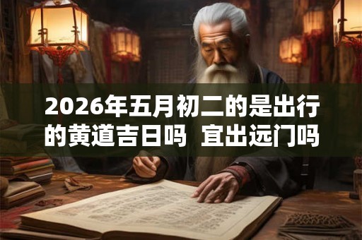 2026年五月初二的是出行的黄道吉日吗  宜出远门吗