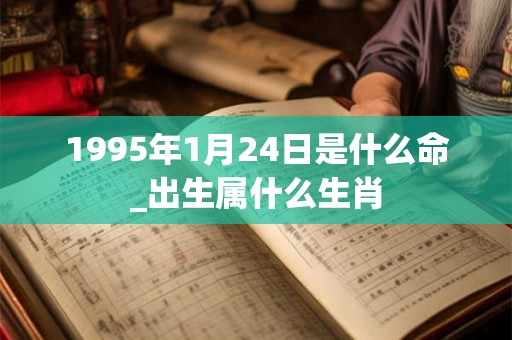 1995年1月24日是什么命_出生属什么生肖