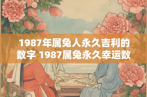 1987年属兔人永久吉利的数字 1987属兔永久幸运数字 1987年属兔人永久吉利的数字 1987属兔永久幸运数字