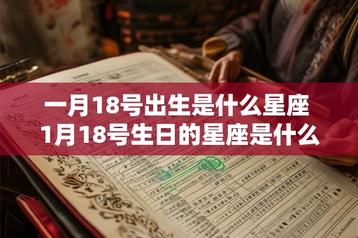 一月18号出生是什么星座 1月18号生日的星座是什么 一月18号出生是什么星座 1月18号生日的星座是什么