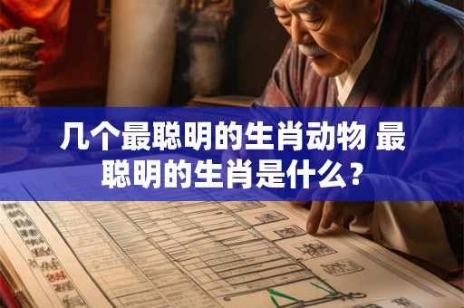 几个最聪明的生肖动物 最聪明的生肖是什么？