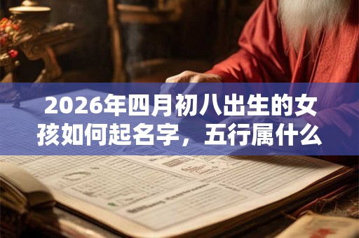2026年四月初八出生的女孩如何起名字,五行属什么 2026年四月初八出生的女孩如何起名字,五行属什么