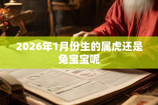 2026年1月份生的属虎还是兔宝宝呢
