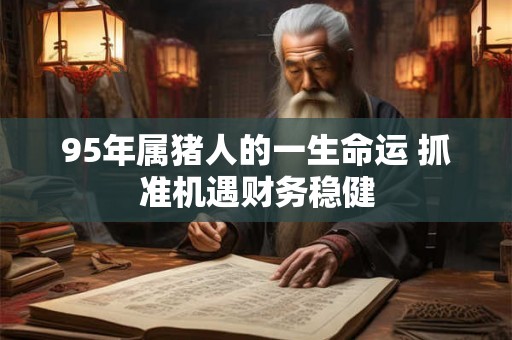 95年属猪人的一生命运 抓准机遇财务稳健 95年属猪人的一生命运 抓准机遇财务稳健