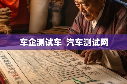 车企测试车  汽车测试网