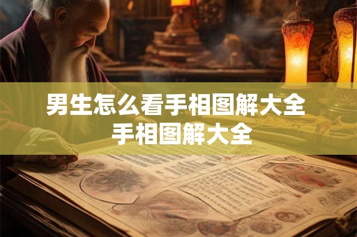 男生怎么看手相图解大全  手相图解大全