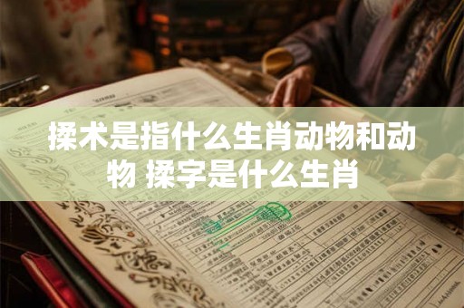 揉术是指什么生肖动物和动物 揉字是什么生肖