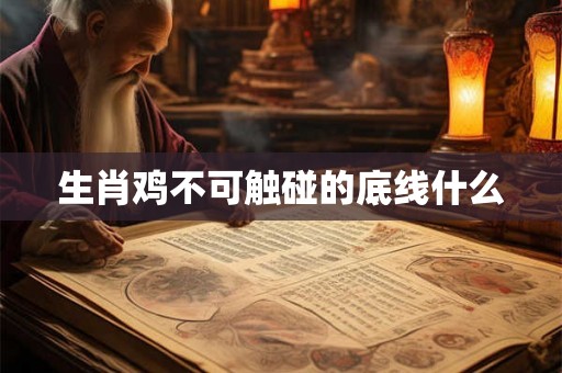 生肖鸡不可触碰的底线什么 生肖鸡不可触碰的底线什么