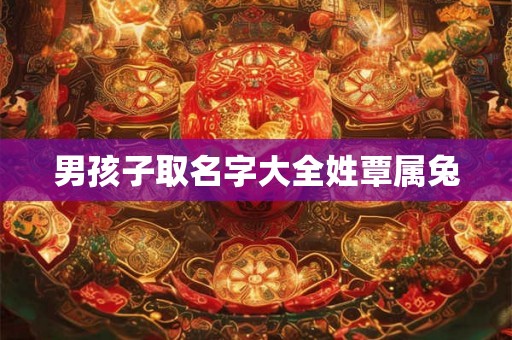 男孩子取名字大全姓覃属兔 男孩子取名字大全姓覃属兔