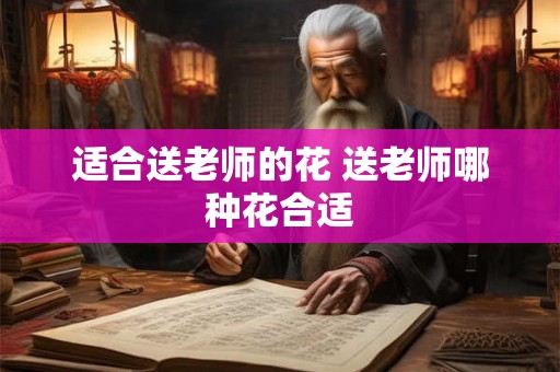 适合送老师的花 送老师哪种花合适 适合送老师的花 送老师哪种花合适