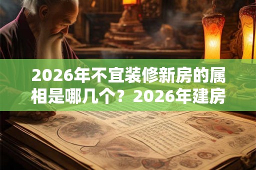 2026年不宜装修新房的属相是哪几个？2026年建房吉利方位