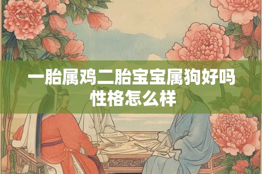 一胎属鸡二胎宝宝属狗好吗 性格怎么样