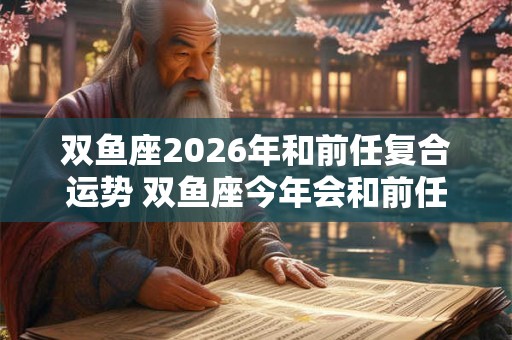 双鱼座2026年和前任复合运势 双鱼座今年会和前任复合吗