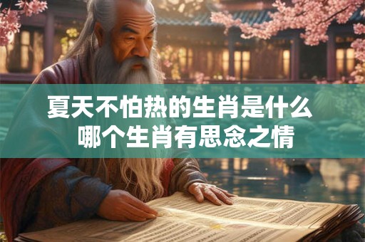 夏天不怕热的生肖是什么  哪个生肖有思念之情