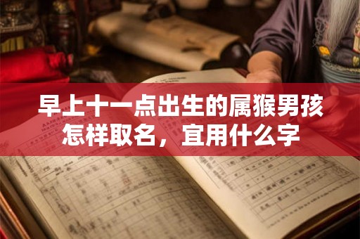 早上十一点出生的属猴男孩怎样取名,宜用什么字 早上十一点出生的属猴男孩怎样取名,宜用什么字