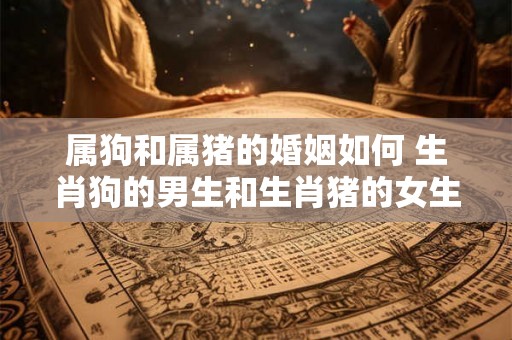 属狗和属猪的婚姻如何 生肖狗的男生和生肖猪的女生缘份指数