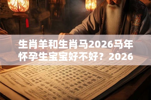 生肖羊和生肖马2026马年怀孕生宝宝好不好？2026年出生宝宝是什么命？