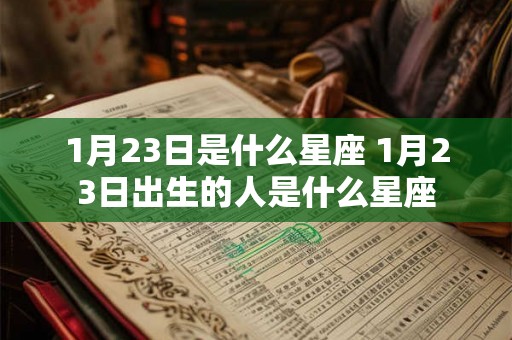 1月23日是什么星座 1月23日出生的人是什么星座 1月23日是什么星座 1月23日出生的人是什么星座