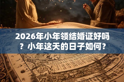 2026年小年领结婚证好吗？小年这天的日子如何？
