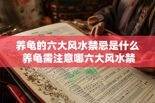 养龟的六大风水禁忌是什么 养龟需注意哪六大风水禁忌