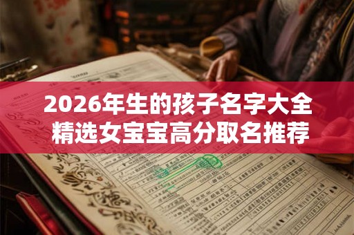 2026年生的孩子名字大全 精选女宝宝高分取名推荐