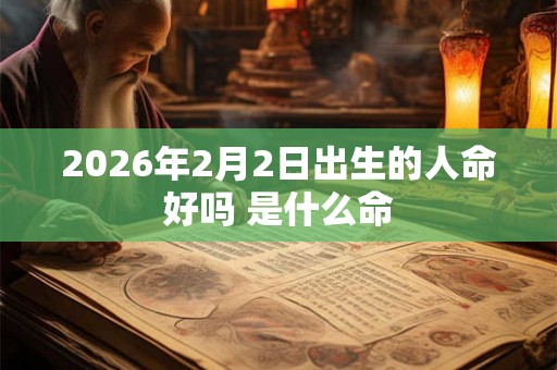 2026年2月2日出生的人命好吗 是什么命