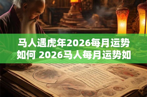 马人遇虎年2026每月运势如何 2026马人每月运势如何