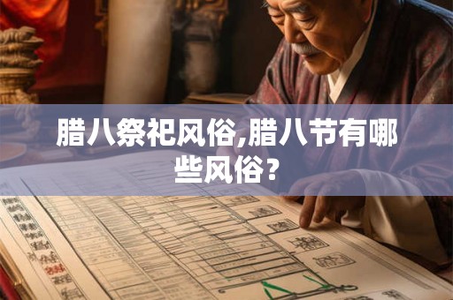 腊八祭祀风俗,腊八节有哪些风俗？
