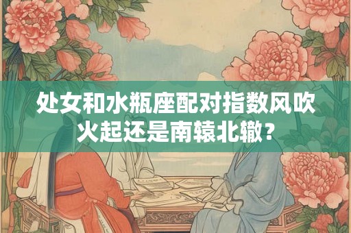 处女和水瓶座配对指数风吹火起还是南辕北辙？