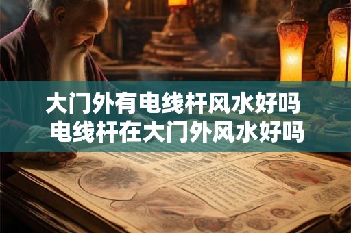 大门外有电线杆风水好吗 电线杆在大门外风水好吗