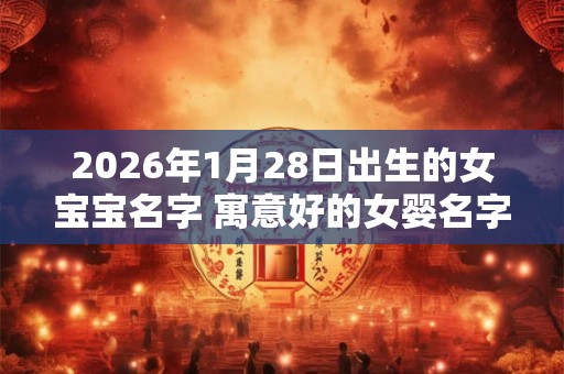2026年1月28日出生的女宝宝名字 寓意好的女婴名字 2026年1月28日出生的女宝宝名字 寓意好的女婴名字
